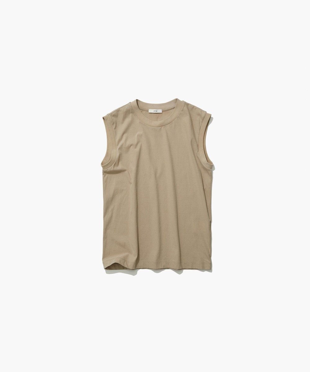 【エイトン/ATON】のFRESCA NUBACK タンクトップ インテリア・キッズ・メンズ・レディースファッション・服の通販 founy(ファニー) 　ファッション　Fashion　レディースファッション　Fashion for Women　トップス・カットソー　Cut & Sew Tops　新作・新入荷　New Arrivals / New In　インド　Indian Textile　インナー　Innerwear　スリーブ　Sleeve, Long Sleeve / Short Sleeve　タンク　Tank Top, Sleeveless Top　バランス　Balance, Style Balance　リラックス　Relax, Relaxed Fit　レギュラー　Regular, Standard Fit　ロング　Long, Long-Length　夏　Summer　S/S・春夏　SS, Spring/Summer, Warm Season　A/W・秋冬　Autumn/Winter　BEIGE|ID: prp329100004603082 ipo3291000000032735669