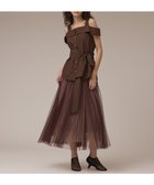 【グレース コンチネンタル/GRACE CONTINENTAL】のシャツキャミソール ダークブラウン|ID: prp329100004603088 ipo3291000000032735733
