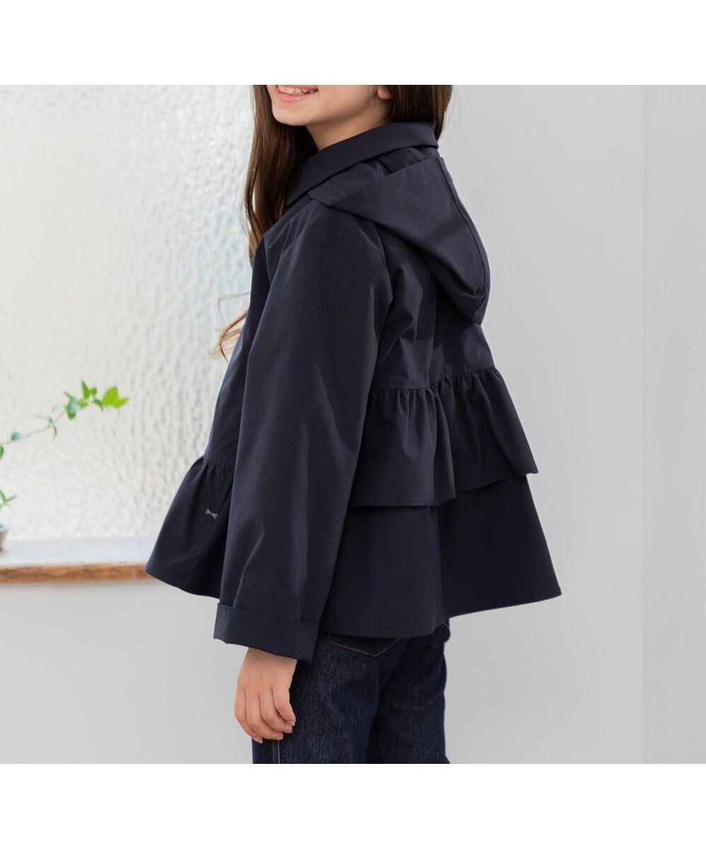 【組曲 / KIDS/KUMIKYOKU】の【110-140㎝】【撥水】フリル マウンパ インテリア・キッズ・メンズ・レディースファッション・服の通販 founy(ファニー) ファッション Fashion キッズファッション Fashion for Kids アウター Coat Outerwear /Kids ジャケット Jacket, Outerwear パーカー Hoodie, Parka フリル Frill, Ruffle ポケット Pocket, Pocket Detail ラベンダー Lavender リボン Ribbon, Bow A/W・秋冬 Autumn/Winter ネイビー|ID: prp329100004603496 ipo3291000000034294913