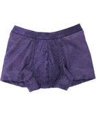 【ワコール/Wacoal / MEN】のボクサーパンツ 「レースボクサー」 通気性 フロント快適グラマラス 前閉じ GT3340 /ブロス バイ ワコールメン パープル|ID: prp329100004603511 ipo3291000000032990700
