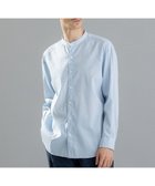 【ジョゼフ オム/JOSEPH HOMME / MEN】の【LEON 6月号掲載】リネンストレッチブロード バンドカラーシャツ スカイブルー系|ID: prp329100004603512 ipo3291000000032746041