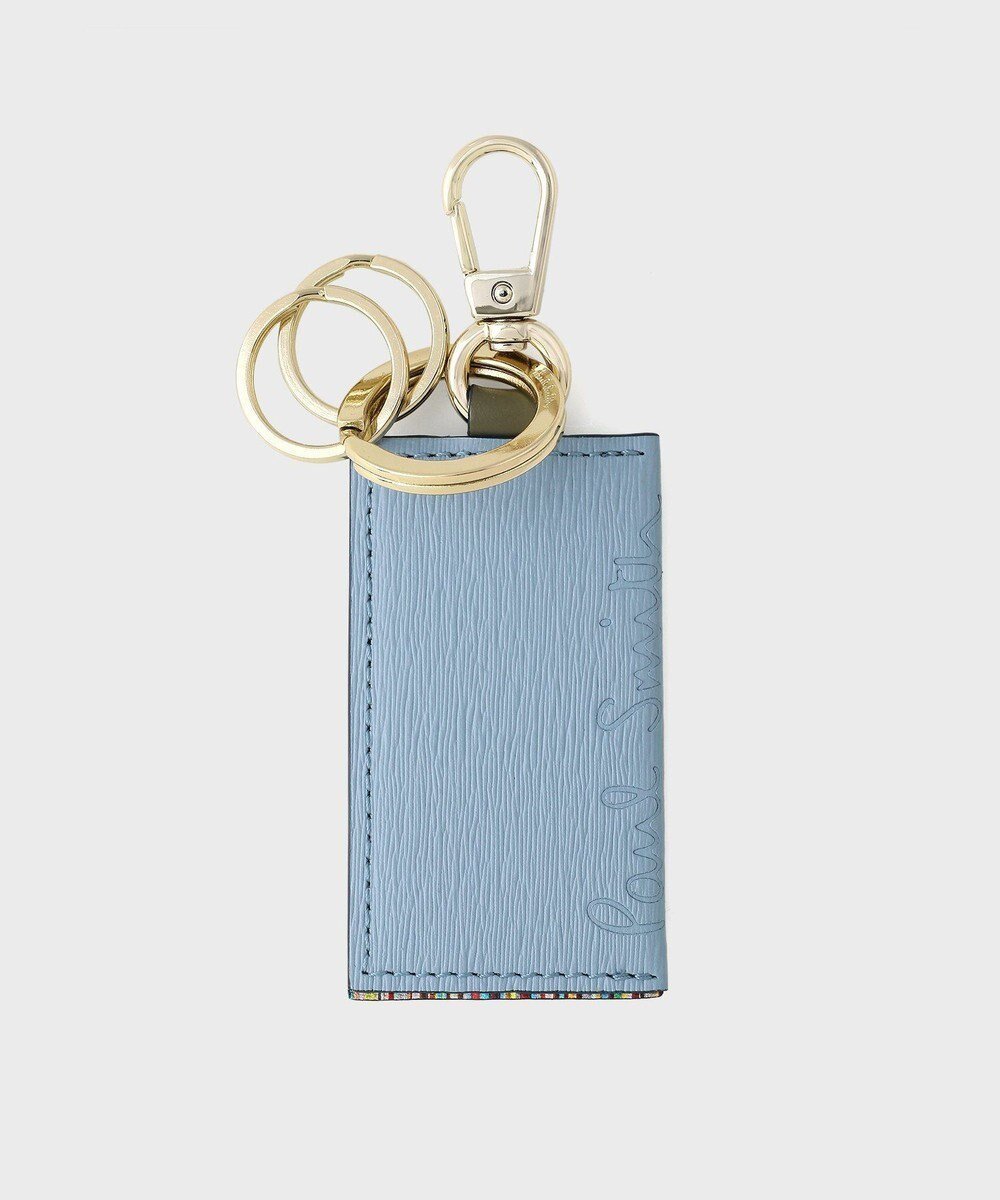 【ポールスミス/Paul Smith / MEN】のクロップドロゴ キーリング インテリア・キッズ・メンズ・レディースファッション・服の通販 founy(ファニー) 　ファッション　Fashion　メンズファッション　Fashion for Men　アクセサリー　Fashion Accessories　アクセサリー　Fashion Accessories　財布　Wallet, Purse　プリント　Print, Printed Pattern　メンズ　Men's, Menswear　サックスブルー|ID: prp329100004603521 ipo3291000000035229712
