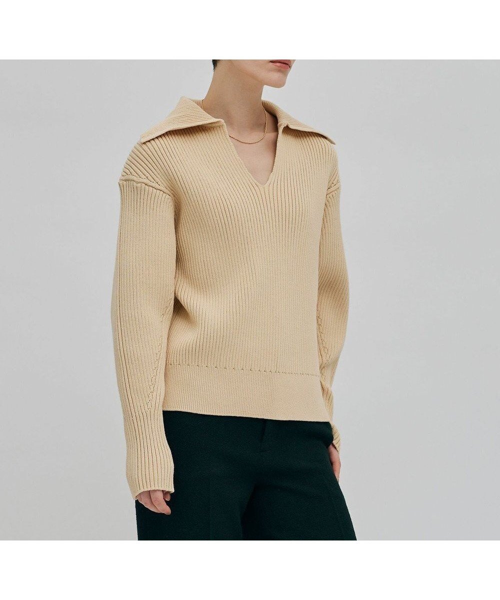 【ベイジ,/BEIGE,】の【洗える・VERY 11月号掲載】THURET / リブニット 人気、トレンドファッション・服の通販 founy(ファニー) 　雑誌掲載アイテム　Magazine Picks & Fashion Features　ファッション雑誌　Fashion Magazines　ヴェリィ　VERY　ファッション　Fashion　レディースファッション　Fashion for Women　トップス・カットソー　Cut & Sew Tops　ニット　Knit Tops & Sweaters　11月号　November Issue　コンパクト　Compact, Small Size　ストレッチ　Stretch, Stretchy Fabric　スリット　Slit, Slit Detail　セーター　Sweater, Knitwear　タイトスカート　Pencil Skirt, Tight Skirt　ボトム　Bottoms, Lower Wear　リブニット　Rib Knit, Ribbed Knit　ワイド　Wide, Wide Fit　洗える　Machine Washable　A/W・秋冬　Autumn/Winter　雑誌　Magazine, Fashion Magazine　 other-1|ID: prp329100004603528 ipo3291000000032746263