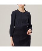 【自由区/JIYU-KU】の【セットアップ対応・洗える】トリアセダブルクロス ブラウス ネイビー系|ID: prp329100004603530 ipo3291000000034817177