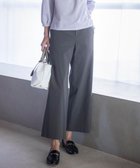 【ジェイ プレス/J.PRESS】の【洗える・セットアップ対応】セルロースリネンストレッチ セミワイド パンツ スレート系|ID: prp329100004603532 ipo3291000000033352362