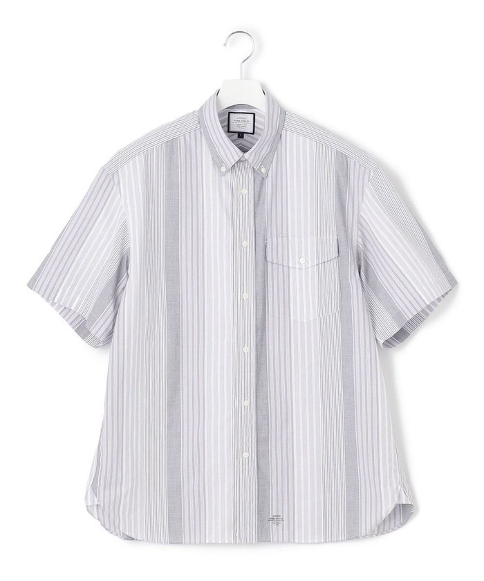 【ジェイプレスヨークストリート/J.PRESS YORK STREET】の【UNISEX】マルチストライプ シャツ インテリア・キッズ・メンズ・レディースファッション・服の通販 founy(ファニー) https://founy.com/ ファッション Fashion レディースファッション Fashion for Women トップス・カットソー Cut & Sew Tops シャツ・ブラウス・オフィスカジュアル Elegant Blouses & Button-Ups ユニセックス Unisex, Genderless ストライプ Stripe, Striped Pattern タイプライター Typewriter Fabric, Crisp Cotton ランダム Random, Irregular 半袖 Short Sleeve, Half Sleeve 夏 Summer 定番 Standard, Basic Item 春 Spring S/S・春夏 SS, Spring/Summer, Warm Season |ID: prp329100004603549 ipo3291000000032746633