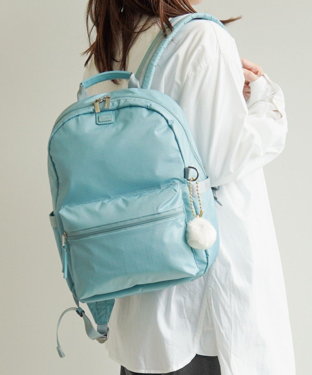 【エースバッグズアンドラゲッジ/ACE BAGS & LUGGAGE】のKanana project COLLECTION VYG ルフレ リュックサック A4サイズ 68345 カナナプロジェクト コレクション インテリア・キッズ・メンズ・レディースファッション・服の通販 founy(ファニー) 　ファッション　Fashion　レディースファッション　Fashion for Women　バッグ　Bags　コレクション　Collection, Seasonal Line　シンプル　Simple, Minimal　トラベル　Travel, Travel Gear　トレンド　Trend, Trending Now　ポケット　Pocket, Pocket Detail　リュック　Backpack, Rucksack　エレガント 上品　Elegant　傘　Umbrella, Parasol　軽量　Lightweight, Ultra Light　アクアブルー|ID: prp329100004603550 ipo3291000000032746657