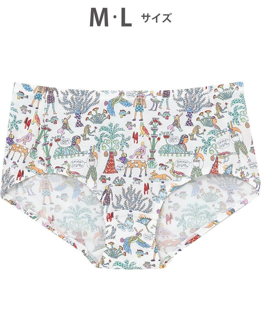 【ツモリチサト スリープ/tsumori chisato SLEEP】のツモリチサト ショーツ レディース UPX574 /ワコール インテリア・キッズ・メンズ・レディースファッション・服の通販 founy(ファニー) 　ファッション　Fashion　レディースファッション　Fashion for Women　ショーツ　Shorts, Short Pants　パジャマ　Pajamas, Sleepwear　モチーフ　Motif, Design Theme　夏　Summer　旅行　Travel　春　Spring　S/S・春夏　SS, Spring/Summer, Warm Season　アイボリー|ID: prp329100004603583 ipo3291000000032747201
