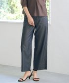 【ジェイ プレス/J.PRESS】の【洗える・防シワ・速乾】ツイルシャンブレー ワイド パンツ ネイビーシャンブレー系|ID: prp329100004603613 ipo3291000000033280493