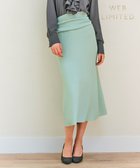 【ベイジ,/BEIGE,】の【WEB限定】KINABALU / ニットスカート 人気、トレンドファッション・服の通販 founy(ファニー) ファッション Fashion レディースファッション Fashion for Women スカート Skirts A/W・秋冬 Autumn/Winter thumbnail Sage|ID: prp329100004603617 ipo3291000000032747802