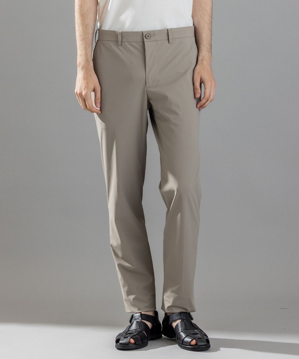 【ジョゼフ オム/JOSEPH HOMME / MEN】の新素材【接触冷感性/防しわ性/ストレッチ/洗える/撥水加工】トリコソリッドストレッチ テーパードパンツ / CITY 人気、トレンドファッション・服の通販 founy(ファニー) 　ファッション　Fashion　メンズファッション　Fashion for Men　ボトムス　Bottoms　洗える　Machine Washable　ストレッチ　Stretch, Stretchy Fabric　スラックス　Slacks, Dress Pants　セットアップ　Set-Up, Coordinated Outfit　テーパード　Tapered, Tapered Pants　ファブリック　Fabric, Textile　フラップ　Flap, Flap Pocket　ポケット　Pocket, Pocket Detail　A/W・秋冬　Autumn/Winter　夏　Summer　ビジネス 仕事 通勤　Business / Work / Commuting　 other-1|ID: prp329100004604166 ipo3291000000032757589