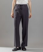 【ジョゼフ オム/JOSEPH HOMME / MEN】の新柄【吸湿速乾性/接触冷感/UVカット/洗える】テクノボイルストレッチ ドロスト付きワイドストレートパンツ / HARRY CONVERTIBLE グレー系|ID: prp329100004604167 ipo3291000000033474675