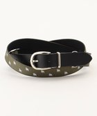 【ジェイ プレス/J.PRESS / MEN】のバックブル エンブロイダリーベルト ダークグリーン系9|ID: prp329100004604168 ipo3291000000033511627