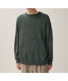 【エイトン/ATON】のBABY ALPACA LINEN クルーネックセーター - UNISEX GREEN|ID: prp329100004604170 ipo3291000000032757760