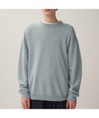 【エイトン/ATON】のBABY ALPACA LINEN クルーネックセーター - UNISEX SAX|ID: prp329100004604170 ipo3291000000032757761