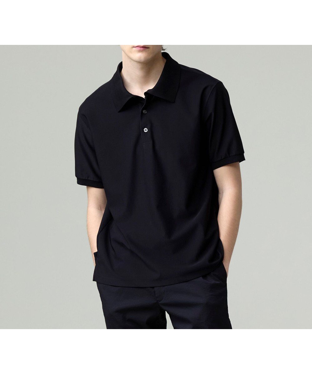 【ジェイ プレス/J.PRESS / MEN】の夏のアクティブシーンを驚くほど自由に!【接触冷感 / UVカット / ストレッチ / 防シワ / 洗える】【MECHANICAL】アクティブ ポロシャツ インテリア・キッズ・メンズ・レディースファッション・服の通販 founy(ファニー) ファッション Fashion メンズファッション Fashion for Men トップス・カットソー Cut & Sew Tops メンズシャツ Shirts ポロシャツ / きれいめカジュアルスタイル Polo Shirts 春 Spring 洗える Machine Washable 軽量 Lightweight, Ultra Light シンプル Simple, Minimal スタイリッシュ Stylish, Fashionable ストレッチ Stretch, Stretchy Fabric スポーツ Sports, Activewear スマート Smart, Elegant ボックス Boxy, Box Shape ポロシャツ Polo Shirt, Collared Tee S/S・春夏 SS, Spring/Summer, Warm Season おすすめ Recommended / Our Picks 夏 Summer エレガント 上品 Elegant ゴルフ Golf ブラック系|ID: prp329100004604172 ipo3291000000034464118