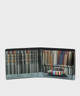 【ポールスミス/Paul Smith / MEN】のMini ストライプ ウォール 2つ折り財布 人気、トレンドファッション・服の通販 founy(ファニー) ファッション Fashion メンズファッション Fashion for Men おすすめ Recommended / Our Picks ギフト プレゼント Gift / Present ストライプ Stripe, Striped Pattern プリント Print, Printed Pattern メンズ Men's, Menswear A/W・秋冬 Autumn/Winter 財布 Wallet, Purse |ID:prp329100004604175