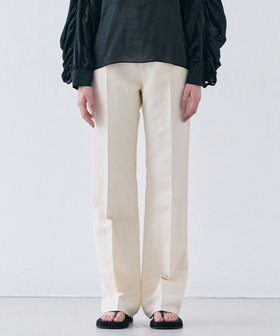 【ベイジ,/BEIGE,】 【洗える】CUPHEA / センタープレス入りフレアパンツ人気、トレンドファッション・服の通販 founy(ファニー) ファッション Fashion レディースファッション Fashion for Women パンツ Pants & Trousers 春 Spring 洗える Machine Washable シルク Silk, 100% Silk ジャケット Jacket, Outerwear セットアップ Set-Up, Coordinated Outfit センター Center, Center Line タンブラー Tumbler, Travel Mug ツイル Twist, Twisted Detail デニム Denim, Jeans Material フレア Flare, Flared ポケット Pocket, Pocket Detail リネン Linen, Linen Fabric S/S・春夏 SS, Spring/Summer, Warm Season 夏 Summer エレガント 上品 Elegant |ID:prp329100004604450