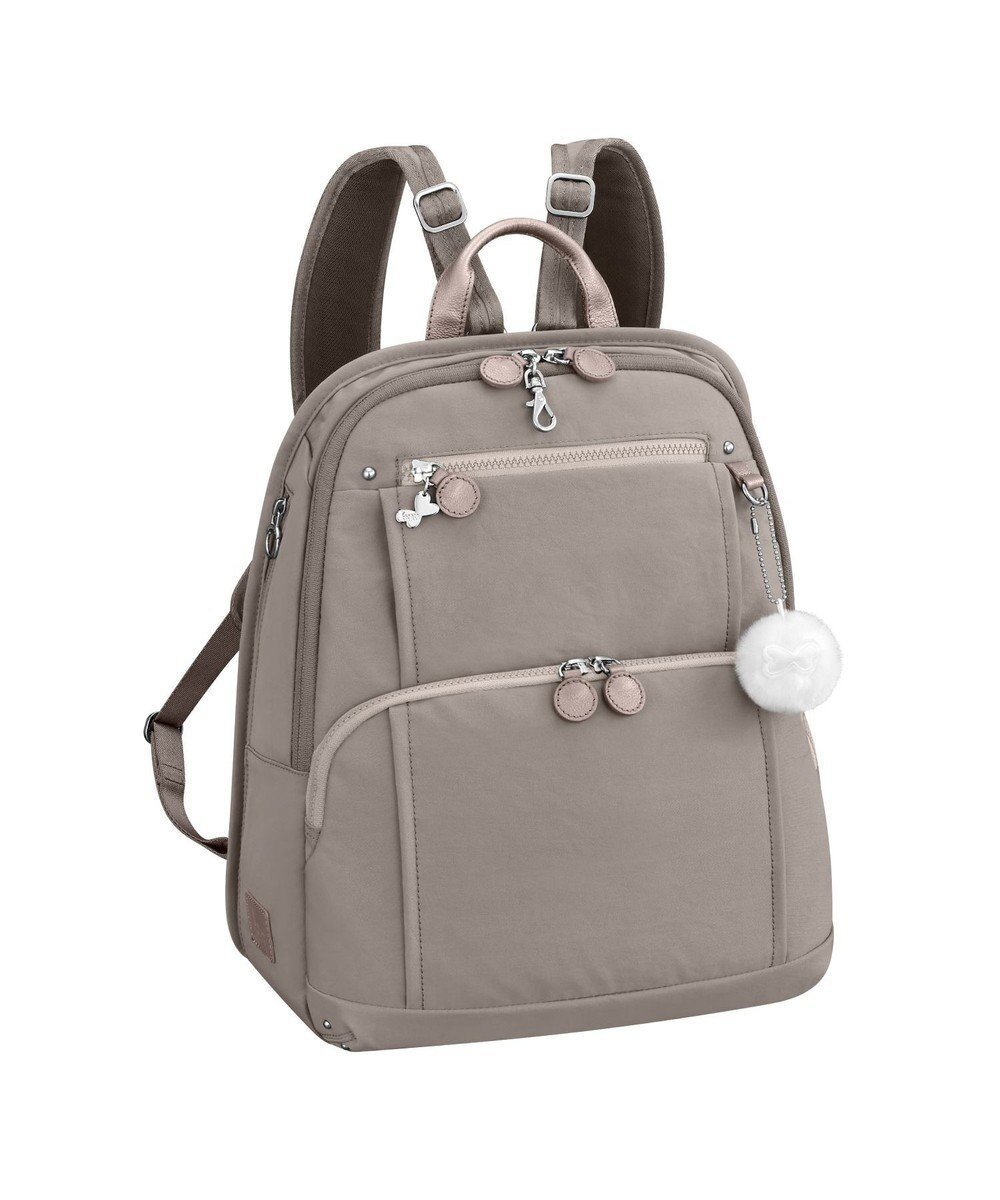 【エースバッグズアンドラゲッジ/ACE BAGS & LUGGAGE】のKanana project PJ8-3rd リュックサック フリーウェイバッグ 中 62102 A4サイズ カナナ プロジェクト インテリア・キッズ・メンズ・レディースファッション・服の通販 founy(ファニー) 　ファッション　Fashion　レディースファッション　Fashion for Women　バッグ　Bags　クッション　Cushion, Throw Pillow　傘　Umbrella, Parasol　軽量　Lightweight, Ultra Light　シンプル　Simple, Minimal　スタイリッシュ　Stylish, Fashionable　パール　Pearl, Pearl Accent　フィット　Fit, Slim Fit　フロント　Front, Front Design　ポケット　Pocket, Pocket Detail　メッシュ　Mesh, Net Fabric　リュック　Backpack, Rucksack　再入荷　Restock / Back in Stock　旅行　Travel　スーツケース キャリーケース　Suitcase / Carry Case　エレガント 上品　Elegant　グレージュ|ID: prp329100004604649 ipo3291000000032767039