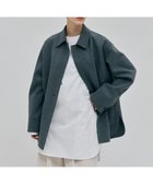 【ベイジ,/BEIGE,】の【クロワッサン No.1127 掲載】GRASSE / ステンカラーリバーショートコート Md Gray|ID: prp329100004604812 ipo3291000000033682491