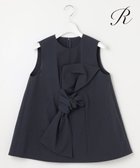 【23区/NIJYUSANKU】の【R(アール)】エンシュク ノースリーブブラウス 人気、トレンドファッション・服の通販 founy(ファニー) ファッション Fashion レディースファッション Fashion for Women トップス・カットソー Cut & Sew Tops キャミソール&ノースリーブ Camisoles & Sleeveless Tops シャツ・ブラウス・オフィスカジュアル Elegant Blouses & Button-Ups ヴィンテージ Vintage Style 春 Spring コレクション Collection, Seasonal Line ノースリーブ Sleeveless, No-Sleeve 人気 Popular, Best Seller フロント Front, Front Design リボン Ribbon, Bow S/S・春夏 SS, Spring/Summer, Warm Season 再入荷 Restock / Back in Stock 夏 Summer 2024年 2024 2024春夏・S/S Spring/Summer 2024 SS24 thumbnail ネイビー系|ID: prp329100004604829 ipo3291000000032770737