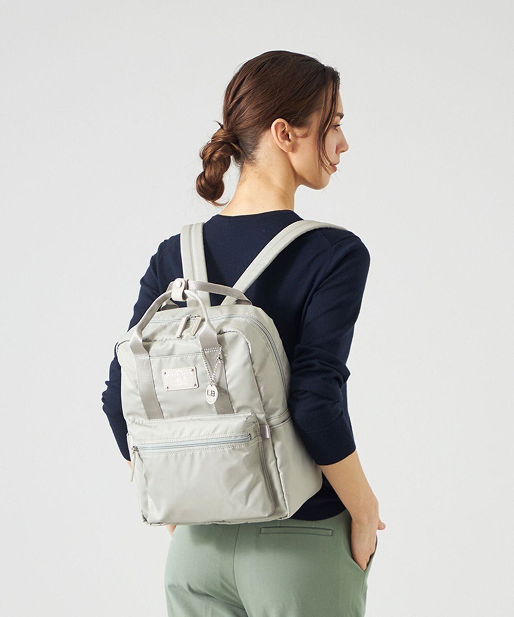 【ラ バガジェリー/LA BAGAGERIE】の10ポケット持ち手付きリュック 人気、トレンドファッション・服の通販 founy(ファニー) 　ファッション　Fashion　レディースファッション　Fashion for Women　バッグ　Bags　フォルム　Silhouette, Form　ポケット　Pocket, Pocket Detail　リュック　Backpack, Rucksack　 other-1|ID: prp329100004604878 ipo3291000000034268155