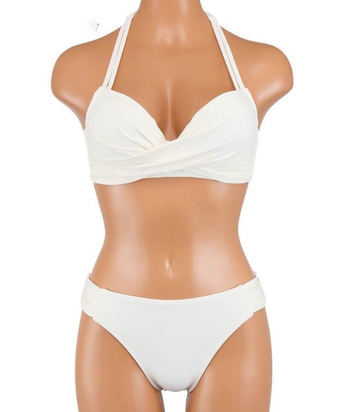 【三愛水着楽園/San-ai Resort】の軽い着け心地でしっかり盛れる【楽盛り水着】 ワイヤービキニ インテリア・キッズ・メンズ・レディースファッション・服の通販 founy(ファニー) https://founy.com/ ファッション Fashion レディースファッション Fashion for Women 水着 Swimwear レディース水着・ビーチウェア Swimwear & Beachwear アンダー Underwear Essentials ギャザー Gathered, Ruffled ショーツ Shorts, Short Pants シンプル Simple, Minimal ツイスト Tweed, Tweed Fabric ビキニ Bikini, Two-Piece Swimsuit ワイヤー Wire, Wired Bra 夏 Summer S/S・春夏 SS, Spring/Summer, Warm Season 水着 Swimsuit, Swimwear A/W・秋冬 Autumn/Winter |ID: prp329100004604880 ipo3291000000034257366