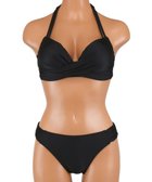 【三愛水着楽園/San-ai Resort】の軽い着け心地でしっかり盛れる【楽盛り水着】 ワイヤービキニ ブラック|ID: prp329100004604880 ipo3291000000034257368