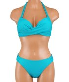 【三愛水着楽園/San-ai Resort】の軽い着け心地でしっかり盛れる【楽盛り水着】 ワイヤービキニ グリーン|ID: prp329100004604880 ipo3291000000034257370