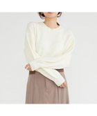 【フェルゥ/Feroux】の【洗える】クルーネックニット プルオーバー 人気、トレンドファッション・服の通販 founy(ファニー) ファッション Fashion レディースファッション Fashion for Women トップス・カットソー Cut & Sew Tops ニット Knit Tops & Sweaters カジュアルプルオーバー・ニットトップス Pullovers & Knit Tops / Casual Pullovers 洗える Machine Washable シンプル Simple, Minimal セーター Sweater, Knitwear トレンド Trend, Trending Now ベーシック Basic, Essential ミックス Mix, Mixed Style A/W・秋冬 Autumn/Winter thumbnail アイボリー系|ID: prp329100004605016 ipo3291000000033410103