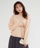 【フェルゥ/Feroux】の【洗える】クルーネックニット プルオーバー 人気、トレンドファッション・服の通販 founy(ファニー) ファッション Fashion レディースファッション Fashion for Women トップス・カットソー Cut & Sew Tops ニット Knit Tops & Sweaters カジュアルプルオーバー・ニットトップス Pullovers & Knit Tops / Casual Pullovers 洗える Machine Washable シンプル Simple, Minimal セーター Sweater, Knitwear トレンド Trend, Trending Now ベーシック Basic, Essential ミックス Mix, Mixed Style A/W・秋冬 Autumn/Winter thumbnail ピンク系|ID: prp329100004605016 ipo3291000000033410105