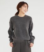 【フェルゥ/Feroux】の【洗える】クルーネックニット プルオーバー 人気、トレンドファッション・服の通販 founy(ファニー) ファッション Fashion レディースファッション Fashion for Women トップス・カットソー Cut & Sew Tops ニット Knit Tops & Sweaters カジュアルプルオーバー・ニットトップス Pullovers & Knit Tops / Casual Pullovers 洗える Machine Washable シンプル Simple, Minimal セーター Sweater, Knitwear トレンド Trend, Trending Now ベーシック Basic, Essential ミックス Mix, Mixed Style A/W・秋冬 Autumn/Winter thumbnail グレー系|ID: prp329100004605016 ipo3291000000033410107