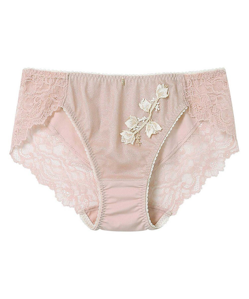 【アンフィ/AMPHI】のショーツ 【stylist 4U スタイリストフォーユー】 BOG300とペア アウターにひびきにくい(裾) POG100 アンフィ/ワコール インテリア・キッズ・メンズ・レディースファッション・服の通販 founy(ファニー) 　ファッション　Fashion　レディースファッション　Fashion for Women　アウター　Coat / Outerwear Collection　アクセサリー　Fashion Accessories　アンダー　Underwear Essentials　ショーツ　Shorts, Short Pants　シルバー　Silver, Metallic Silver　シンプル　Simple, Minimal　スタイリッシュ　Stylish, Fashionable　ストレッチ　Stretch, Stretchy Fabric　ストーン　Stone, Gem-Like　チャーム　Charm, Pendant　トレンド　Trend, Trending Now　フェミニン　Feminine, Girly　フロント　Front, Front Design　レース　Lace, Lace Fabric　ピーチ|ID: prp329100004605040 ipo3291000000036245207