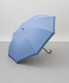 【アウロラ/AURORA】の【WEB・直営店限定】 グログラン晴雨兼用傘(折りたたみ・トップフラット) サックス|ID: prp329100004605088 ipo3291000000033068951
