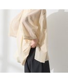 【アメリカンホリック/AMERICAN HOLIC】のイージーケア+接触冷感Wポケットオーバーシャツ 人気、トレンドファッション・服の通販 founy(ファニー) ファッション Fashion レディースファッション Fashion for Women トップス・カットソー Cut & Sew Tops シャツ・ブラウス・オフィスカジュアル Elegant Blouses & Button-Ups おすすめ Recommended / Our Picks インナー Innerwear スリット Slit, Slit Detail ボックス Boxy, Box Shape ポケット Pocket, Pocket Detail 夏 Summer 春 Spring S/S・春夏 SS, Spring/Summer, Warm Season thumbnail Light Beige|ID: prp329100004605100 ipo3291000000033433938