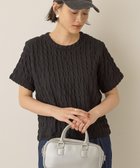 【アメリカンホリック/AMERICAN HOLIC】のポコポコ半袖プルオーバー 人気、トレンドファッション・服の通販 founy(ファニー) ファッション Fashion レディースファッション Fashion for Women トップス・カットソー Cut & Sew Tops シャツ・ブラウス・オフィスカジュアル Elegant Blouses & Button-Ups ロングTシャツ・Tシャツ Longline T-Shirts & Tees カジュアルプルオーバー・ニットトップス Pullovers & Knit Tops / Casual Pullovers カットソー・ベーシックTシャツ Cut-and-Sewn Tops / Stretch Tees & Basics カットソー Cut and Sewn Top シンプル Simple, Minimal フィット Fit, Slim Fit 半袖 Short Sleeve, Half Sleeve 夏 Summer 春 Spring S/S・春夏 SS, Spring/Summer, Warm Season thumbnail Black|ID: prp329100004605114 ipo3291000000032776257