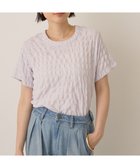 【アメリカンホリック/AMERICAN HOLIC】のポコポコ半袖プルオーバー Lavender|ID: prp329100004605114 ipo3291000000035562050