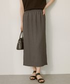 【アメリカンホリック/AMERICAN HOLIC】のシャーリングナロースカート Charcoal Gray|ID: prp329100004605115 ipo3291000000033406176