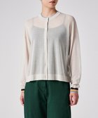 【ポール スミス/Paul Smith】の【洗える】リブストライプ シアーカーディガン エクリュ|ID: prp329100004605129 ipo3291000000033368659