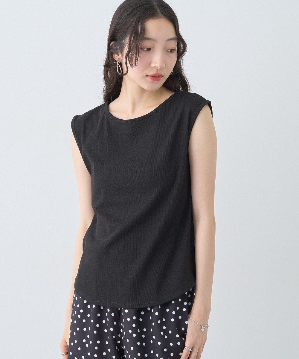 【アースミュージックアンドエコロジー/earth music&ecology】の前後2wayステッチリブタンクトップ インテリア・キッズ・メンズ・レディースファッション・服の通販 founy(ファニー) ファッション Fashion レディースファッション Fashion for Women トップス・カットソー Cut & Sew Tops おすすめ Recommended / Our Picks スタイリッシュ Stylish, Fashionable タンク Tank Top, Sleeveless Top ポケット Pocket, Pocket Detail 夏 Summer 春 Spring S/S・春夏 SS, Spring/Summer, Warm Season Black|ID: prp329100004605132 ipo3291000000033591287