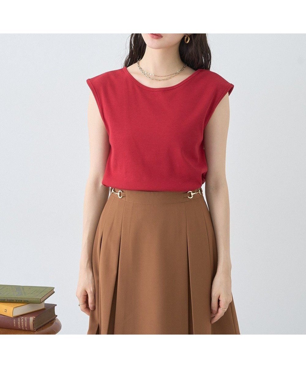 【アースミュージックアンドエコロジー/earth music&ecology】の前後2wayステッチリブタンクトップ インテリア・キッズ・メンズ・レディースファッション・服の通販 founy(ファニー) ファッション Fashion レディースファッション Fashion for Women トップス・カットソー Cut & Sew Tops おすすめ Recommended / Our Picks スタイリッシュ Stylish, Fashionable タンク Tank Top, Sleeveless Top ポケット Pocket, Pocket Detail 夏 Summer 春 Spring S/S・春夏 SS, Spring/Summer, Warm Season Red|ID: prp329100004605132 ipo3291000000033591288