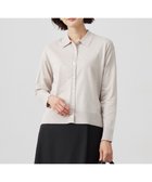 【ジェイ プレス/J.PRESS】の【洗える】ニットポロ カーディガン 人気、トレンドファッション・服の通販 founy(ファニー) ファッション Fashion レディースファッション Fashion for Women トップス・カットソー Cut & Sew Tops ニット Knit Tops & Sweaters カーディガン・羽織り Layered Style Cardigans カーディガン Cardigan, Knitwear セーター Sweater, Knitwear ドレープ Drape, Draping Fabric 夏 Summer 春 Spring S/S・春夏 SS, Spring/Summer, Warm Season 洗える Machine Washable 羽織 Haori, Light Jacket thumbnail ベージュ系|ID: prp329100004605346 ipo3291000000033115184