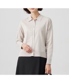 【ジェイ プレス/J.PRESS】の【洗える】ニットポロ カーディガン ベージュ系|ID: prp329100004605346 ipo3291000000033529349