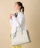 【エースバッグズアンドラゲッジ/ACE BAGS & LUGGAGE】の【雑誌掲載】 W .Day Night トッテン スクエアトート 11753 ダブルアンドデイナイト 通勤 A4サイズ 13.3インチPC アイボリー|ID: prp329100004605365 ipo3291000000033357809