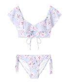 【三愛水着楽園/San-ai Resort】の【SALE】軽い着け心地でしっかり盛れる【楽盛り水着】 ワイヤービキニ 7S・9M・11L【San-ai Resort(サンアイリゾート)】 人気、トレンドファッション・服の通販 founy(ファニー) ファッション Fashion レディースファッション Fashion for Women 水着 Swimwear レディース水着・ビーチウェア Swimwear & Beachwear アンダー Underwear Essentials ショーツ Shorts, Short Pants デコルテ Décolleté, Neckline ビキニ Bikini, Two-Piece Swimsuit フェミニン Feminine, Girly フラワー Flower, Floral フリル Frill, Ruffle プリント Print, Printed Pattern リボン Ribbon, Bow レース Lace, Lace Fabric ワイヤー Wire, Wired Bra 夏 Summer S/S・春夏 SS, Spring/Summer, Warm Season 水着 Swimsuit, Swimwear A/W・秋冬 Autumn/Winter thumbnail ブルー|ID: prp329100004605592 ipo3291000000033134339