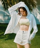 【三愛水着楽園/San-ai Resort】の【UNISEX】【UPF50+】ユニセックス サーマルラッシュパーカー S・M・L 【Reir(レイール)】 ホワイト|ID: prp329100004605628 ipo3291000000033301781