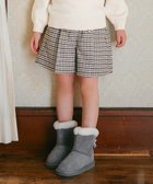 【エニィ/ANY / KIDS】のチェックショートパンツ 人気、トレンドファッション・服の通販 founy(ファニー) ファッション Fashion キッズファッション Fashion for Kids ボトムス Bottoms ショート Short, Short Length チェック Check, Plaid, Tartan ポケット Pocket, Pocket Detail ワンポイント One Point, Statement Accent エレガント 上品 Elegant 秋 Autumn A/W・秋冬 Autumn/Winter thumbnail グレー|ID: prp329100004606273 ipo3291000000033563325
