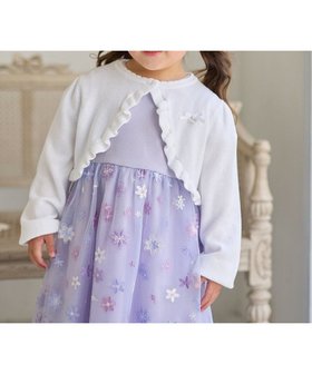 【エニファム/any FAM / KIDS】のニットカーディガン 人気、トレンドファッション・服の通販 founy(ファニー) ファッション Fashion キッズファッション Fashion for Kids トップス・カットソー Cut & Sew Tops カーディガン Cardigan, Knitwear チャーム Charm, Pendant フリル Frill, Ruffle ポケット Pocket, Pocket Detail リボン Ribbon, Bow ワンポイント One Point, Statement Accent エレガント 上品 Elegant 夏 Summer 春 Spring S/S・春夏 SS, Spring/Summer, Warm Season |ID:prp329100004606274