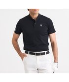 【23区 ゴルフ/23区GOLF / MEN】の【MEN】遮熱エイトムーブポロシャツ 吸水速乾 UVカット 透けにくい ストレッチ性 ブラック系|ID: prp329100004606284 ipo3291000000034309862