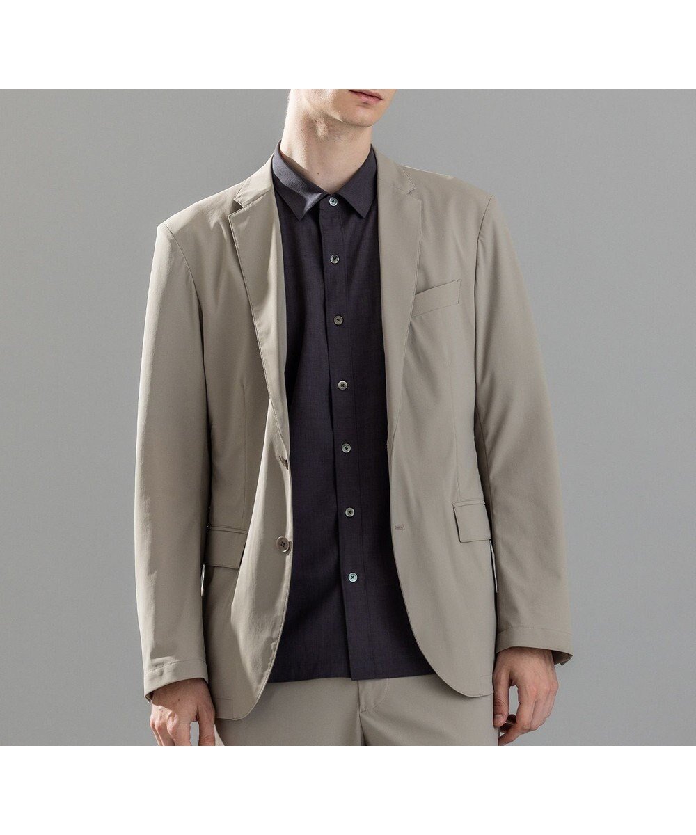 【ジョゼフ オム/JOSEPH HOMME / MEN】の新素材【接触冷感性/防しわ性/ストレッチ/洗える/撥水加工】トリコソリッドストレッチ ジャケット 人気、トレンドファッション・服の通販 founy(ファニー) 　ファッション　Fashion　メンズファッション　Fashion for Men　アウター　Men's Coats Outerwear　テーラードジャケット　Tailored Jackets & Blazers　洗える　Machine Washable　ジャケット　Jacket, Outerwear　ストレッチ　Stretch, Stretchy Fabric　セットアップ　Set-Up, Coordinated Outfit　センター　Center, Center Line　ファブリック　Fabric, Textile　フラップ　Flap, Flap Pocket　フロント　Front, Front Design　ベーシック　Basic, Essential　ポケット　Pocket, Pocket Detail　リラックス　Relax, Relaxed Fit　A/W・秋冬　Autumn/Winter　夏　Summer　ビジネス 仕事 通勤　Business / Work / Commuting　 other-1|ID: prp329100004606292 ipo3291000000032850561